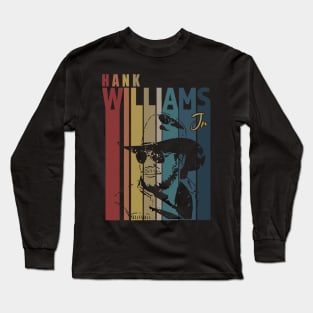 Graphic Love Hank Jr Official Merchandise Long Sleeve T-Shirt